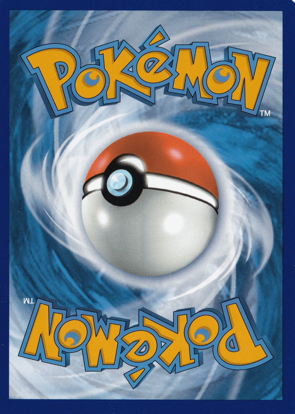 Porygon – Normal bagside