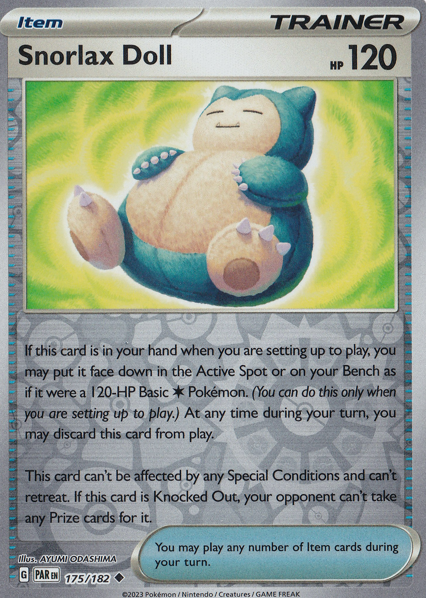 Snorlax Doll