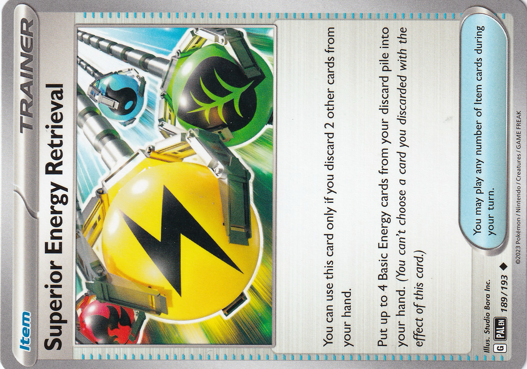 Superior Energy Retrieval